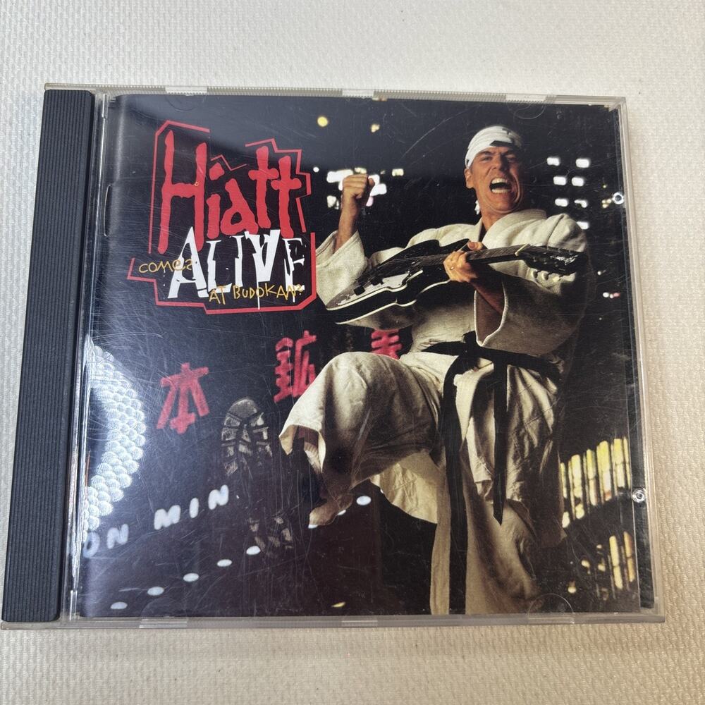 John Hiatt Hiatt Comes Alive at Budokan CD 1994 A&M Records Live Album Roots Roc